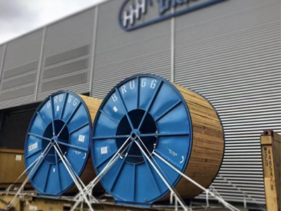 天津口岸-加拿大 20FR OH 電纜運輸共10*20FR 項目工程